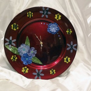 Custom-Floral-Clock