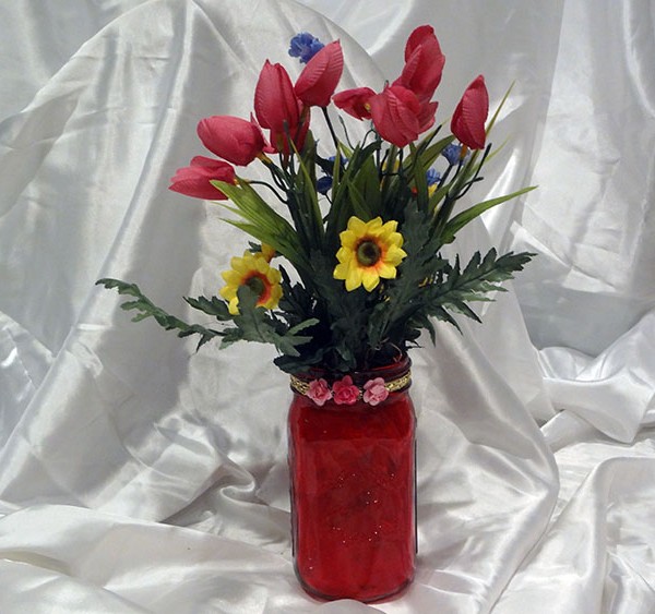 Red-Tulip-Floral-Arrangment
